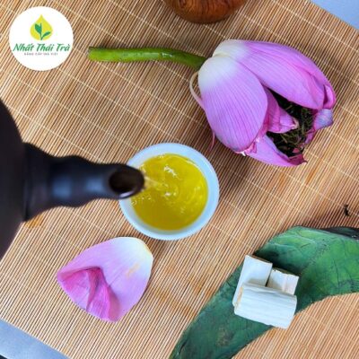 Trà hoa sen Tây Hồ sấy cao cấp – Nhất Thái Trà thức Trà hội tụ tinh hoa