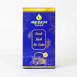 Hộp Trà Giấy 05 (màu xanh)