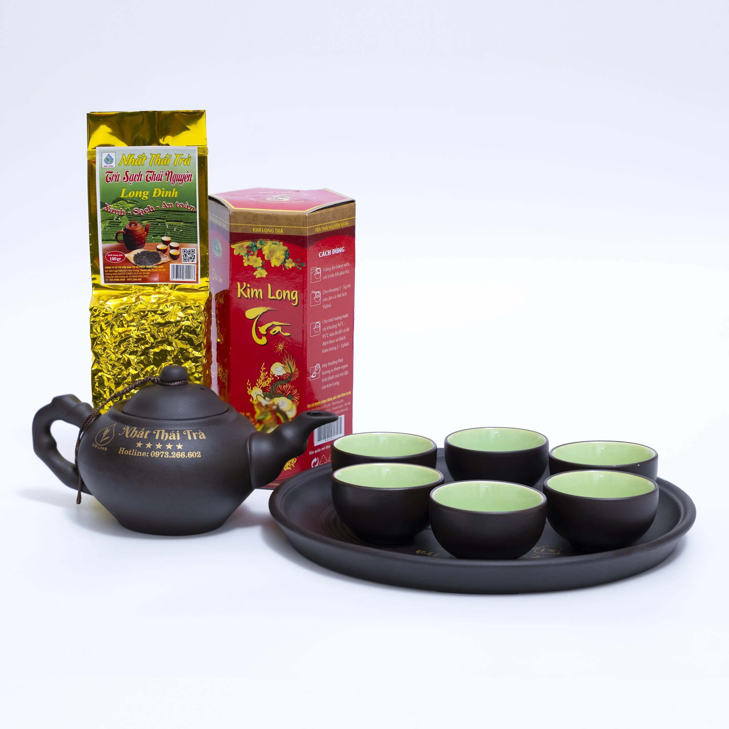 Chè Thái Nguyên Long Đình – Nhất Thái Trà – 100g – Hút chân không